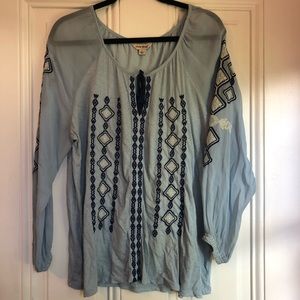 Boho Lucky Brand Blouse